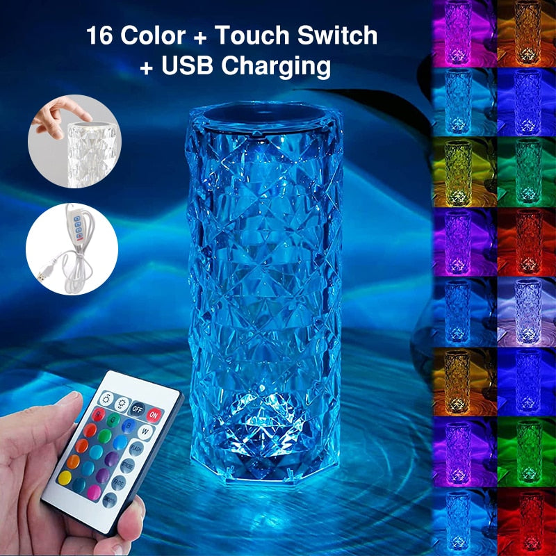 LED Crystal Lamp Light - Luxuries