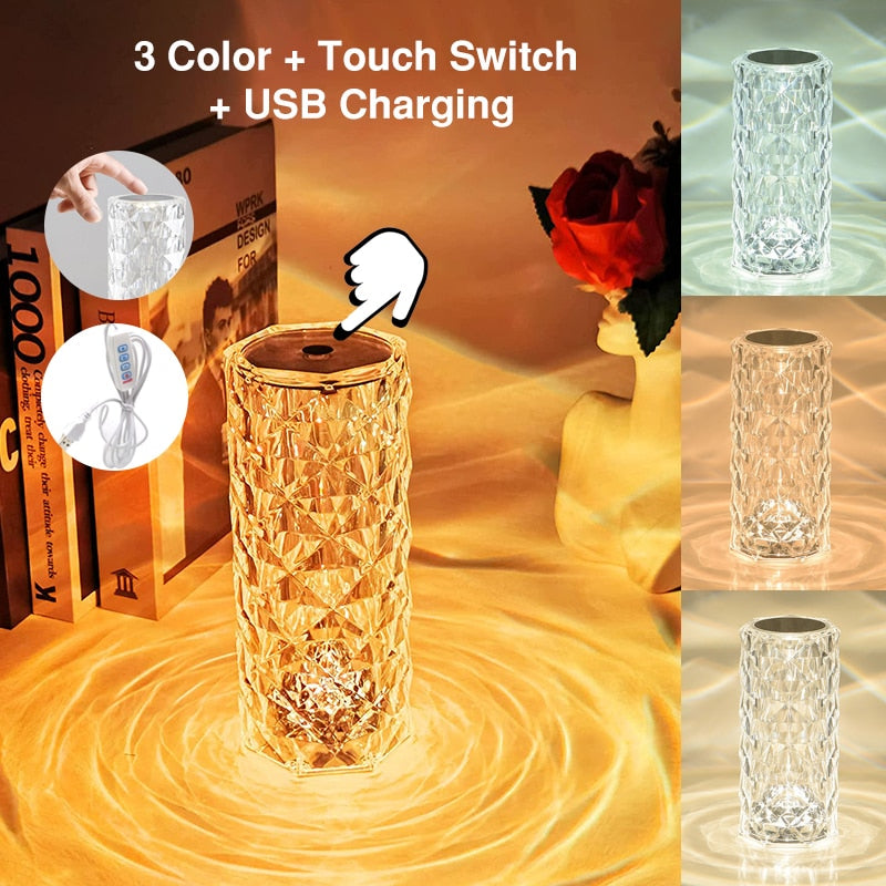 LED Crystal Lamp Light - Luxuries