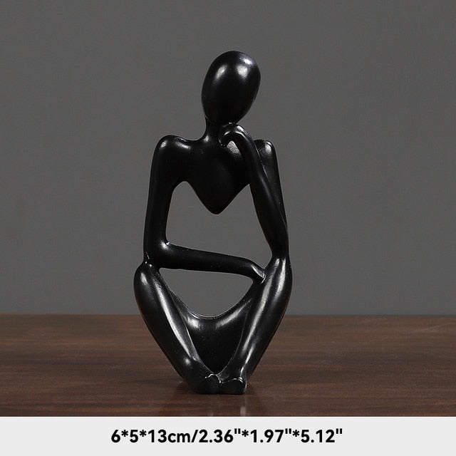 The Thinker Abstract Figurine - Luxuries