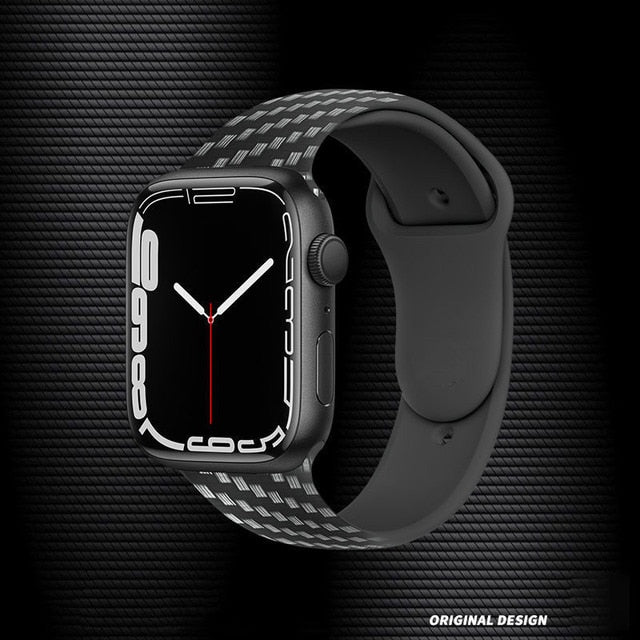 Carbon Fiber Strap For Apple Watches - Luxuries