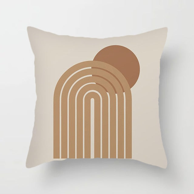 Pattern Creative Polyester Cushion Cover - Luxuries