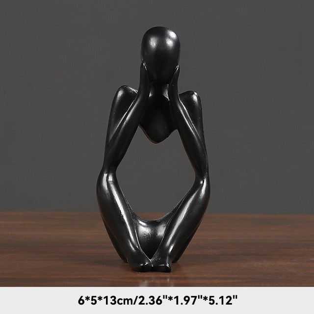 The Thinker Abstract Figurine - Luxuries