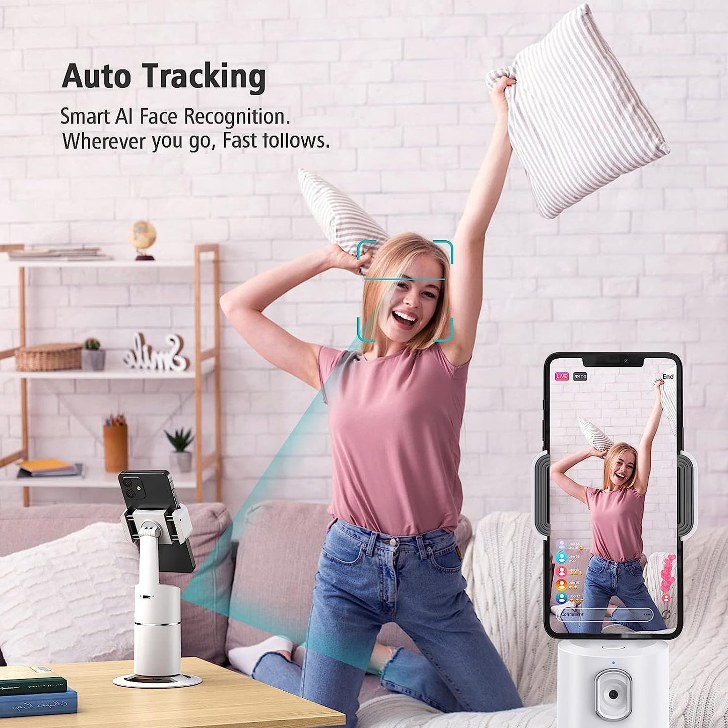 Movement Tracking Phone Holder - Luxuries