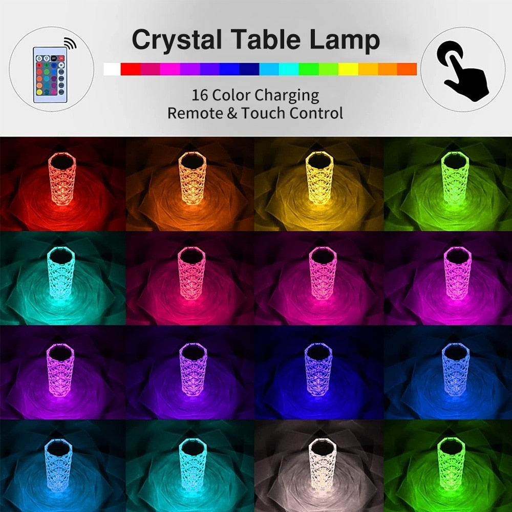 LED Crystal Lamp Light - Luxuries