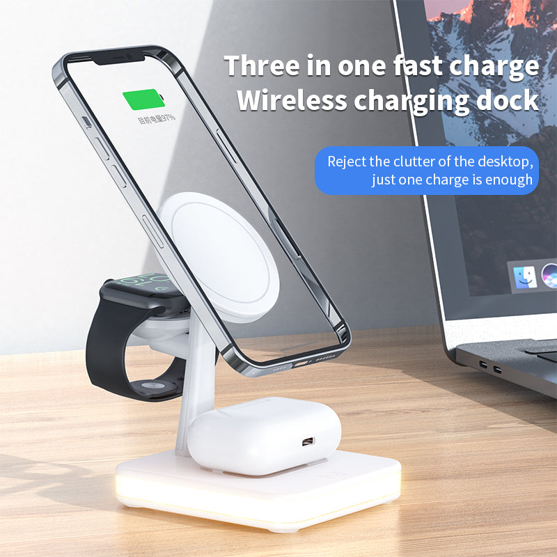 25W Magnetic Wireless Charger Stand - Luxuries