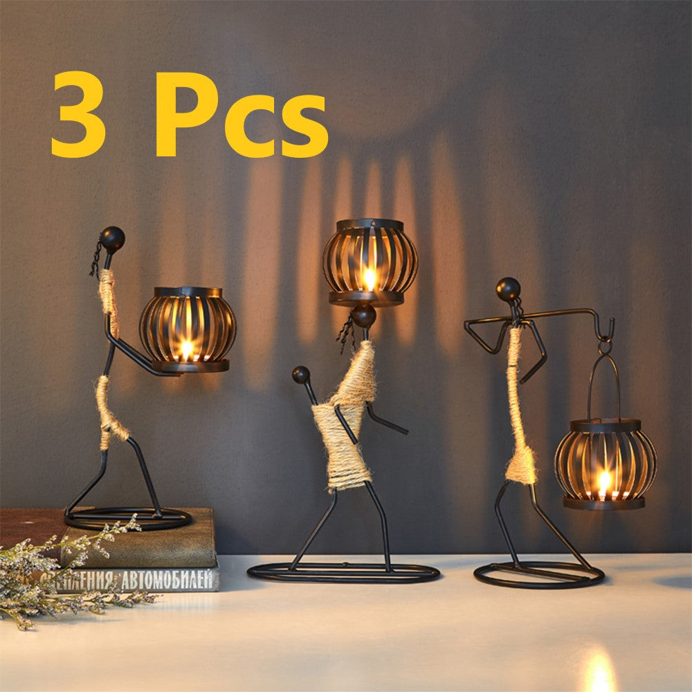 Little Man Candle Holder – Unique Decorative Candle Holder for Home Decor