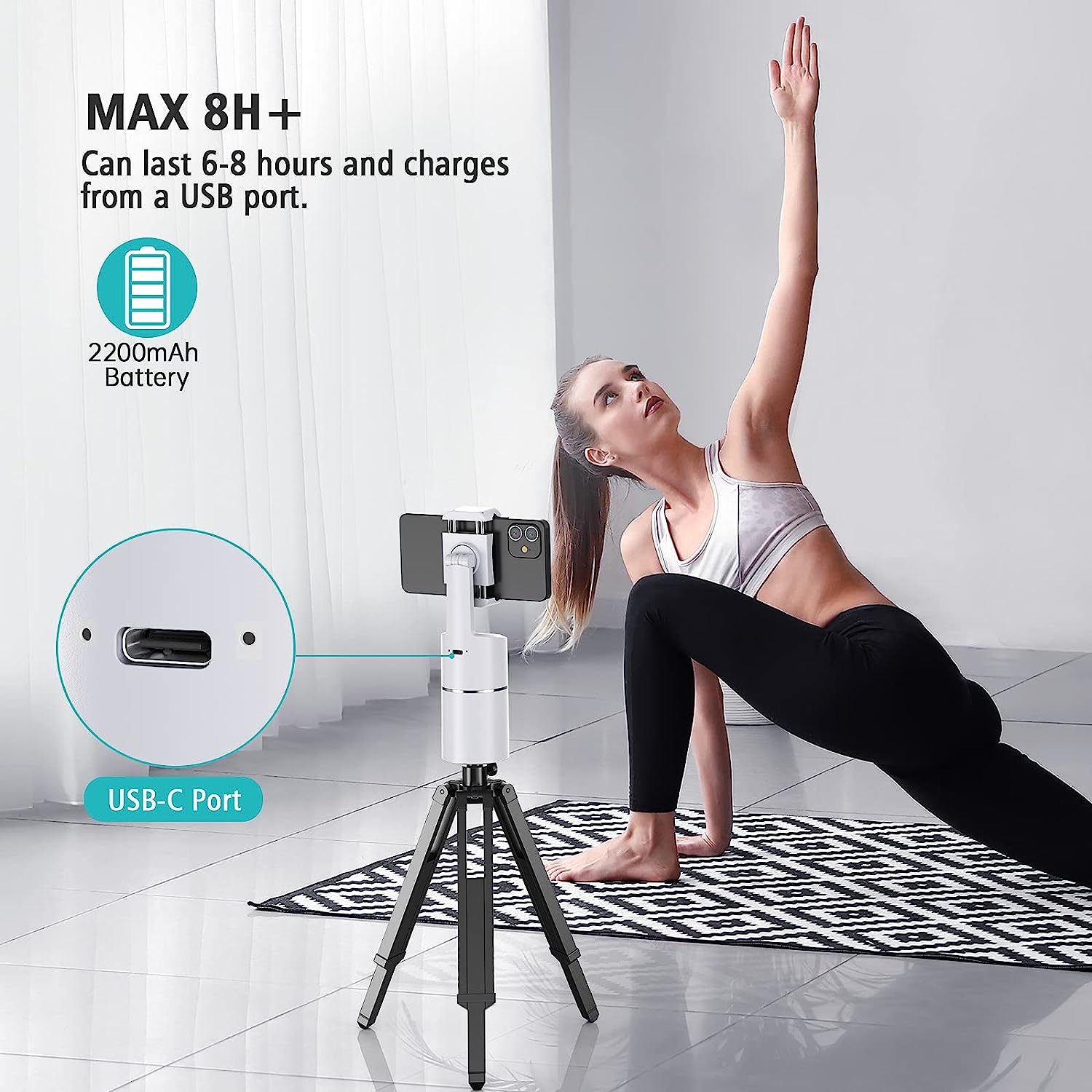 Movement Tracking Phone Holder - Luxuries