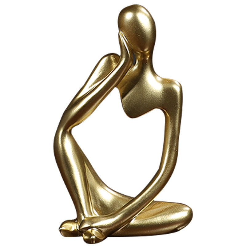 The Thinker Abstract Figurine - Luxuries