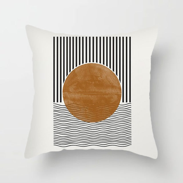 Pattern Creative Polyester Cushion Cover - Luxuries